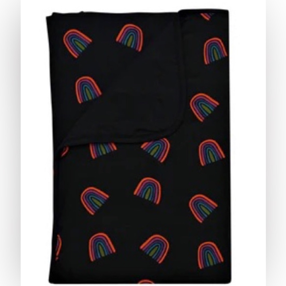 Kyte baby clementine rainbow baby blanket